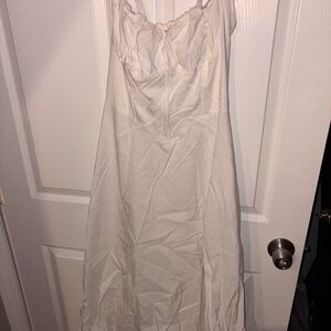 Corset style White Dress